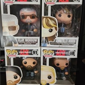 Sons of Anarchy funko pop set